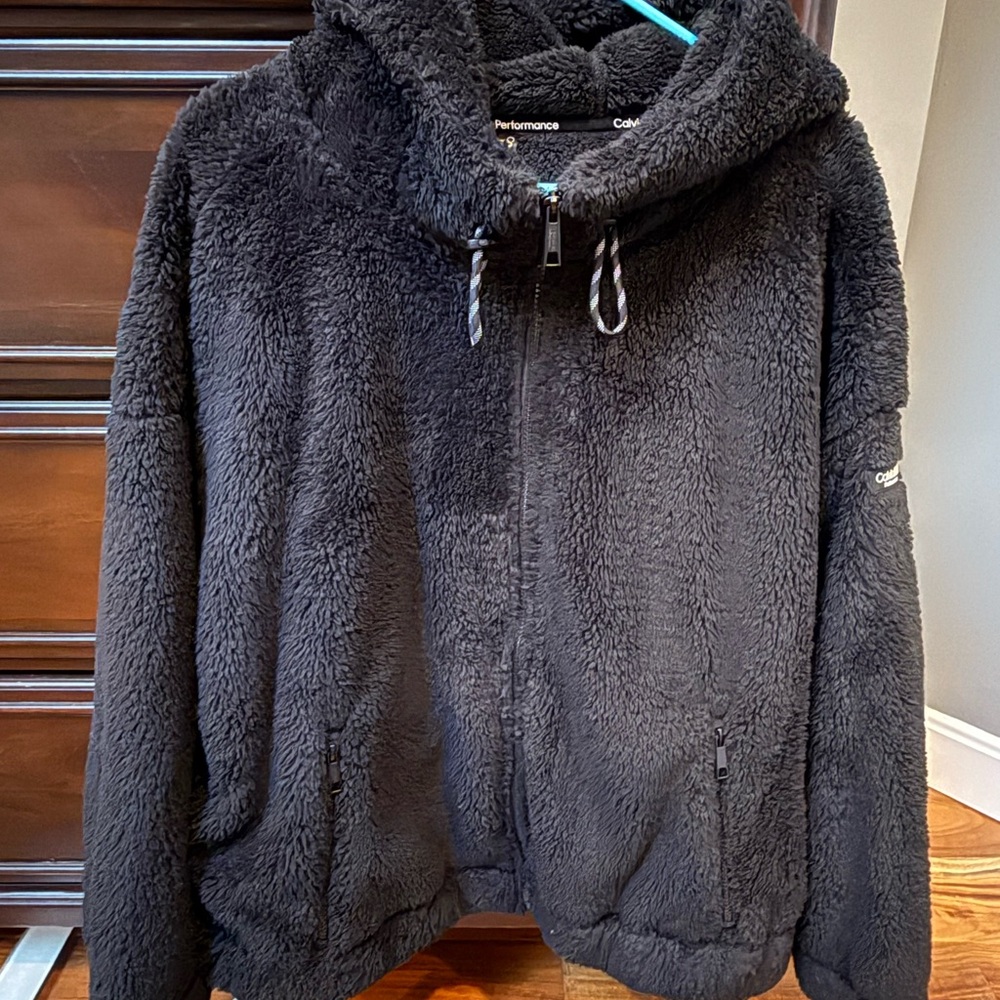 Calvin Klein zip up fleece size 2x never worn